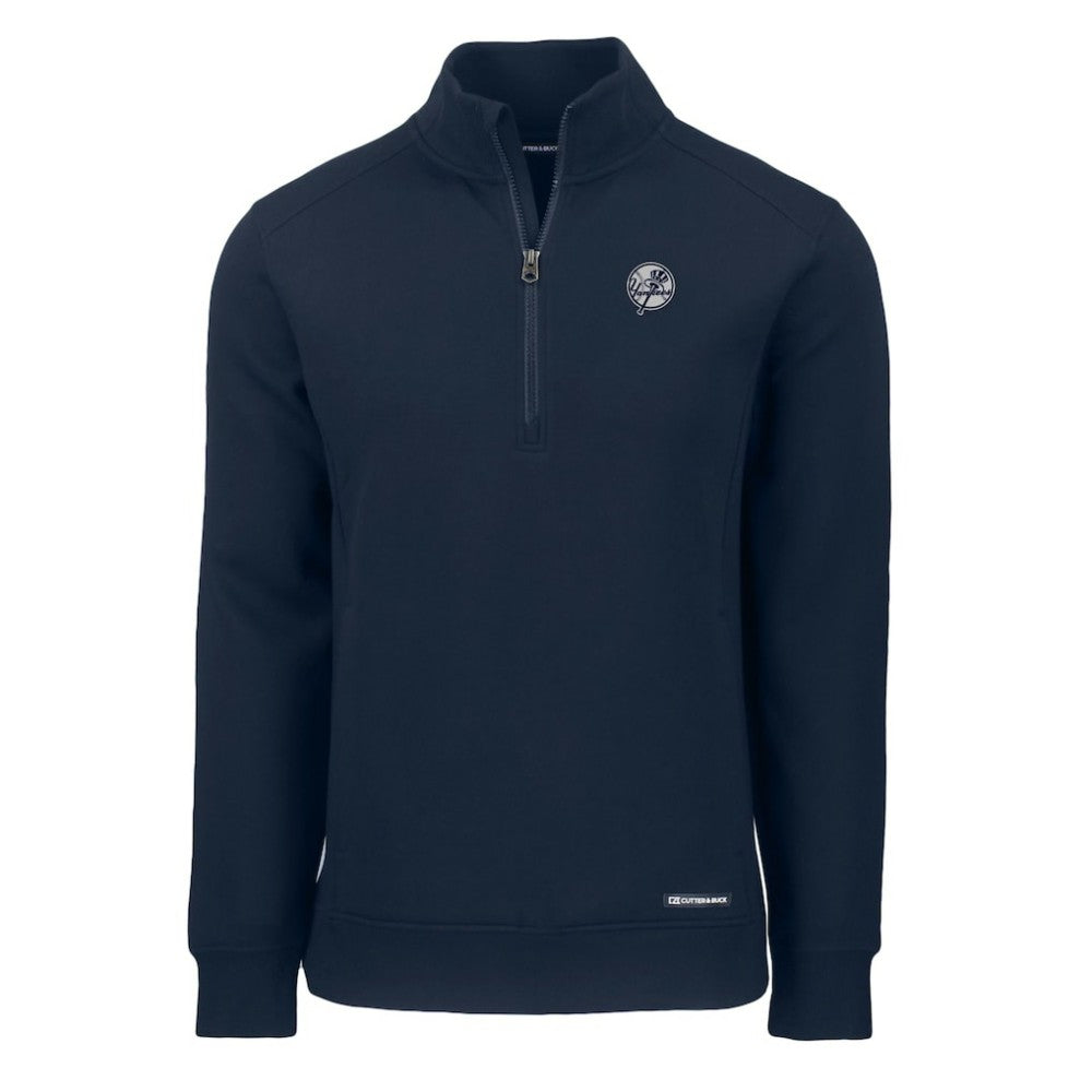 New York Yankees Cutter & Buck Roam Eco Quarter-Zip Jacket | MLB Outlet