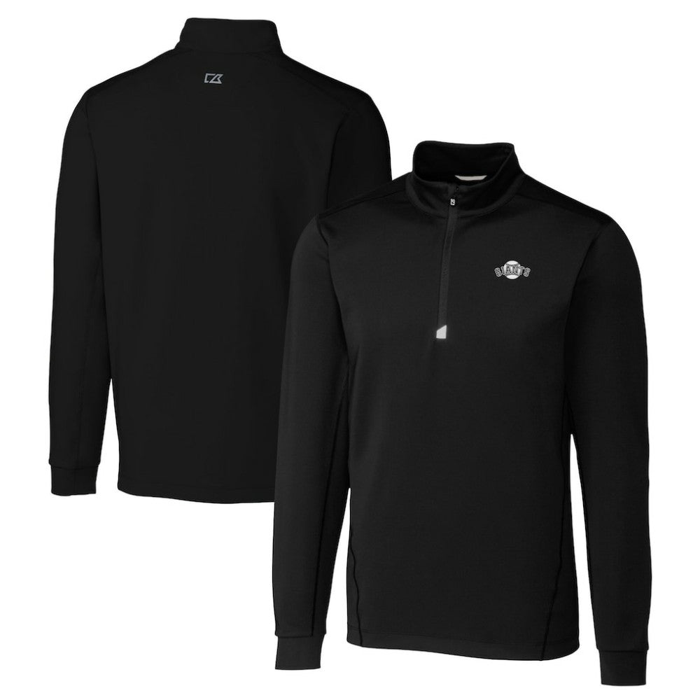 San Francisco Giants Cutter & Buck Big & Tall Traverse DryTec Quarter-Zip Jacket | MLB Shop