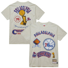 Philadelphia 76ers Hardwood Classics Legacy Defined Retro Championship T-Shirt For Sale