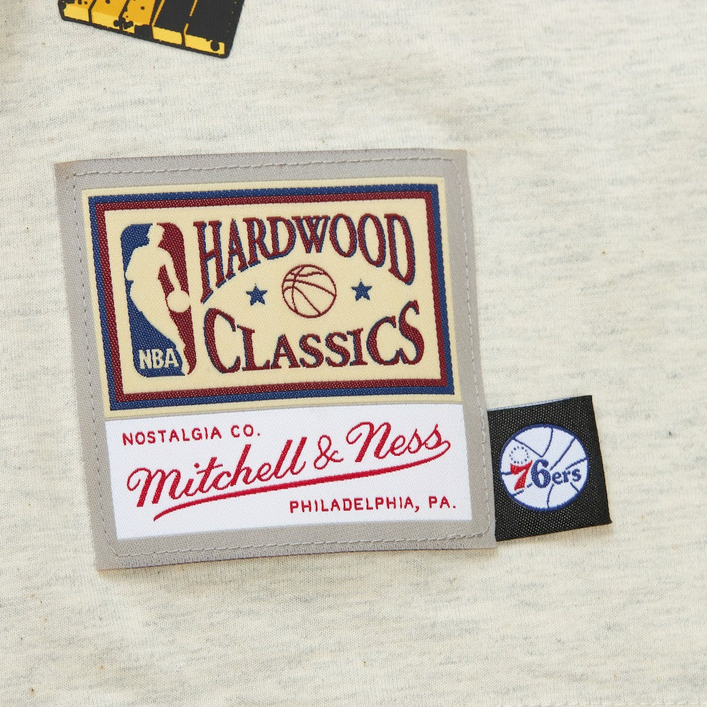 Philadelphia 76ers Hardwood Classics Legacy Defined Retro Championship T-Shirt For Sale