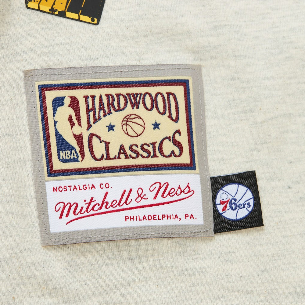 Philadelphia 76ers Hardwood Classics Legacy Defined Retro Championship T-Shirt For Sale