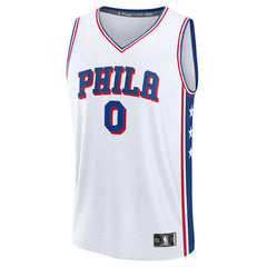 Tyrese Maxey Philadelphia 76ers Youth Fast Break Replica Player Jersey On Sale
