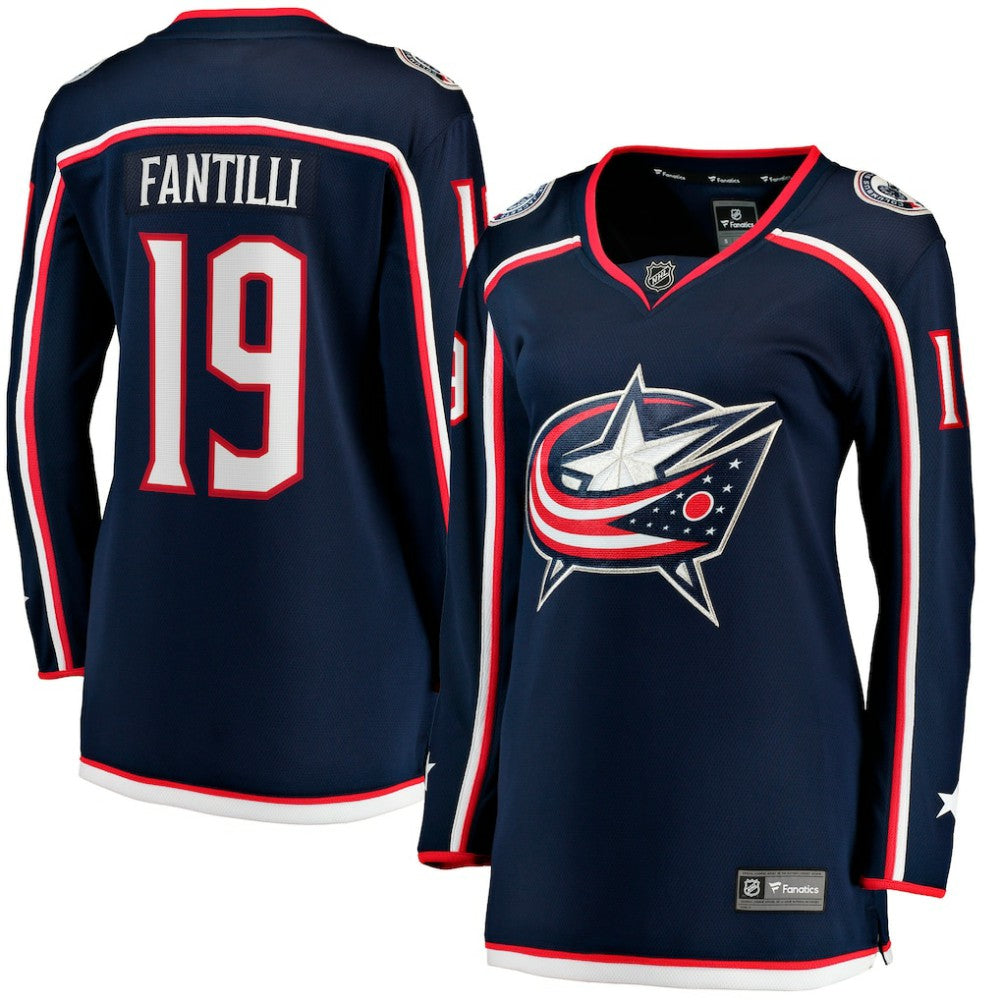 Adam Fantilli Columbus Blue Jackets Fanatics Women's Home Premier Breakaway Player Jersey Breakaway Jersey Sale