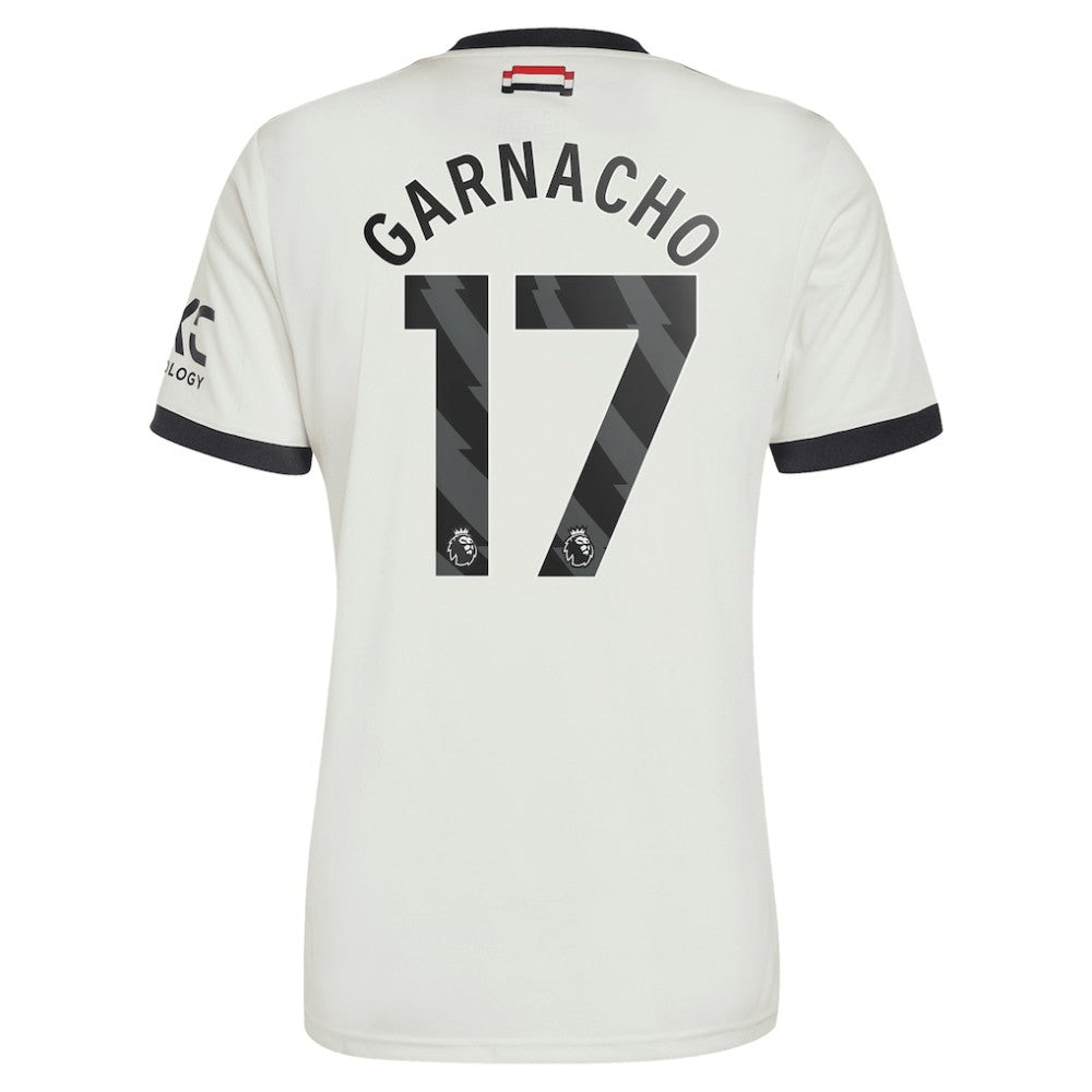 Alejandro Garnacho Manchester United Originals 2024/25 Third Replica Jersey Cream - Adidas