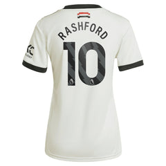 Marcus Rashford Manchester United Originals Women's 2024/25 Third Replica Jersey Cream - Adidas
