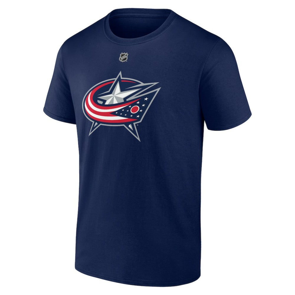 Adam Fantilli Columbus Blue Jackets Fanatics Authentic Stack Name & Number T-Shirt Online
