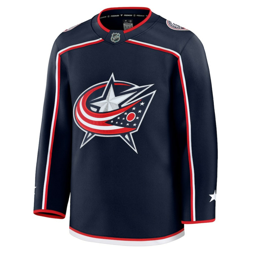 Columbus Blue Jackets Fanatics Home Premium Jersey On Sale