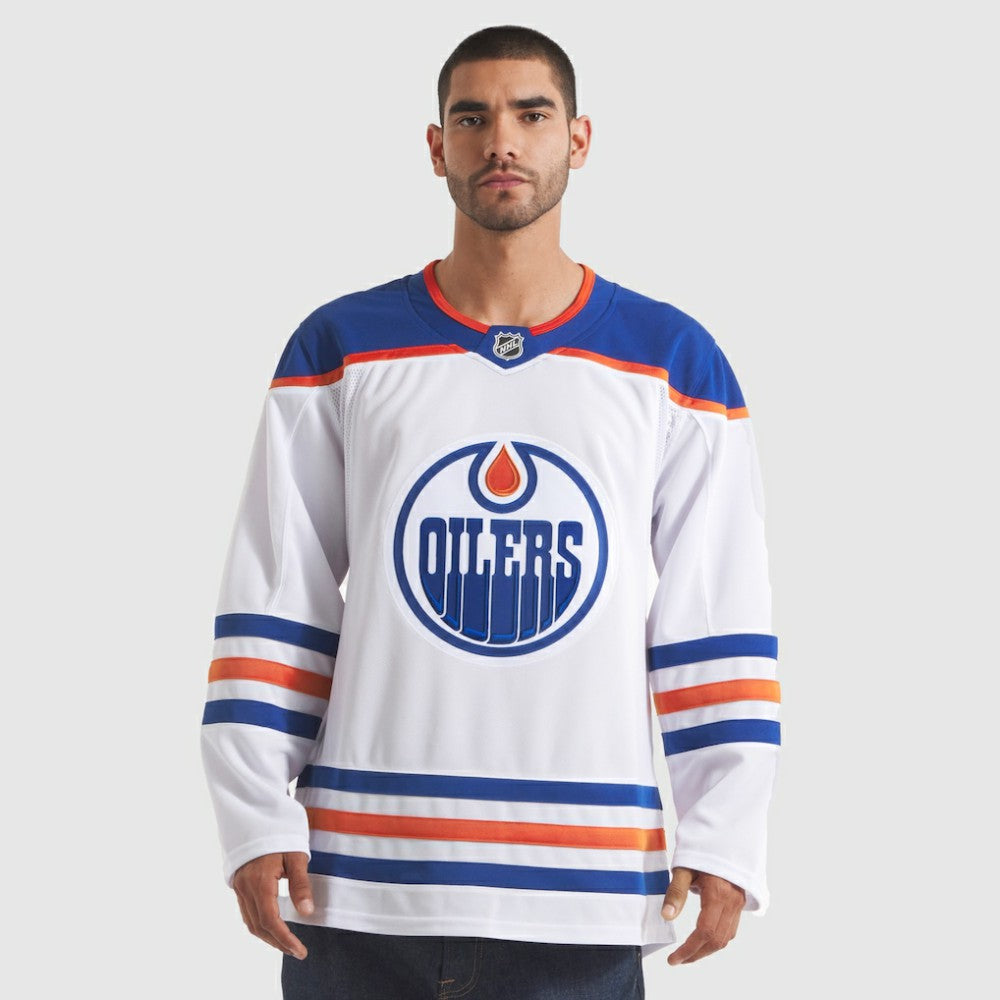 Edmonton Oilers Fanatics Away Premium Jersey Discount