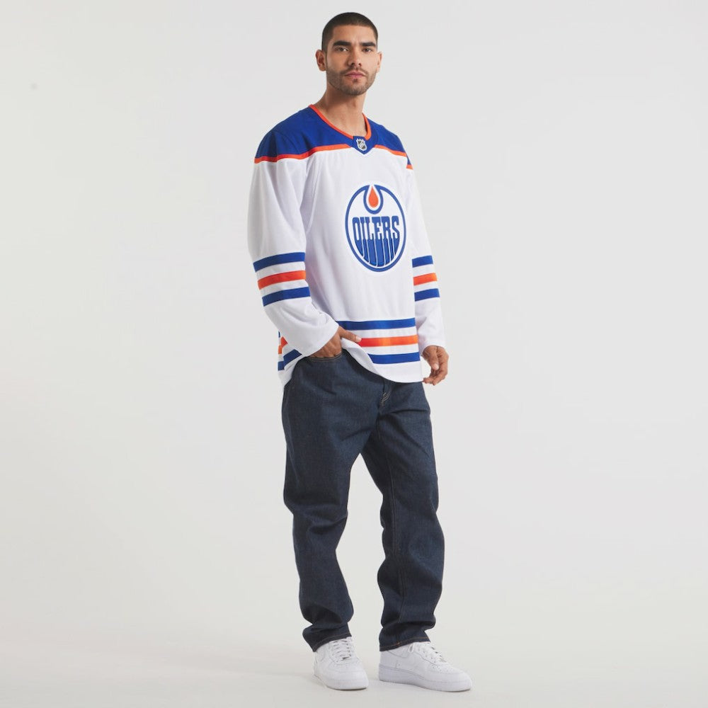 Edmonton Oilers Fanatics Away Premium Jersey Discount