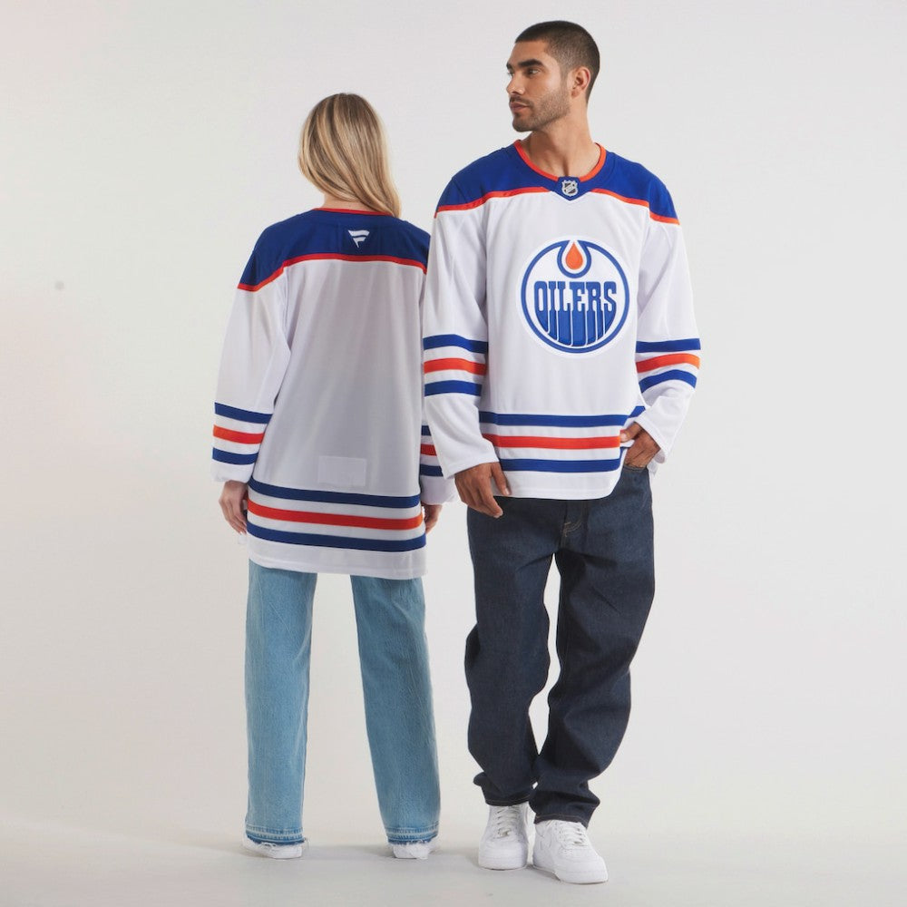 Edmonton Oilers Fanatics Away Premium Jersey Discount
