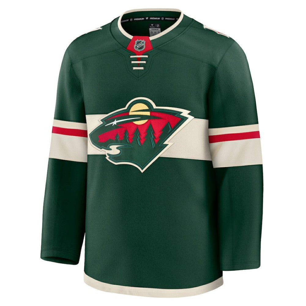 Minnesota Wild Fanatics Home Premium Jersey On Sale