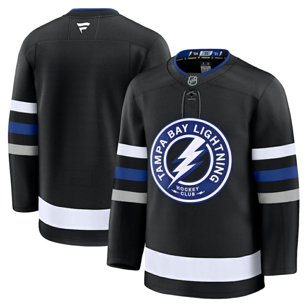 Tampa Bay Lightning Fanatics Alternate Premium Jersey On Sale