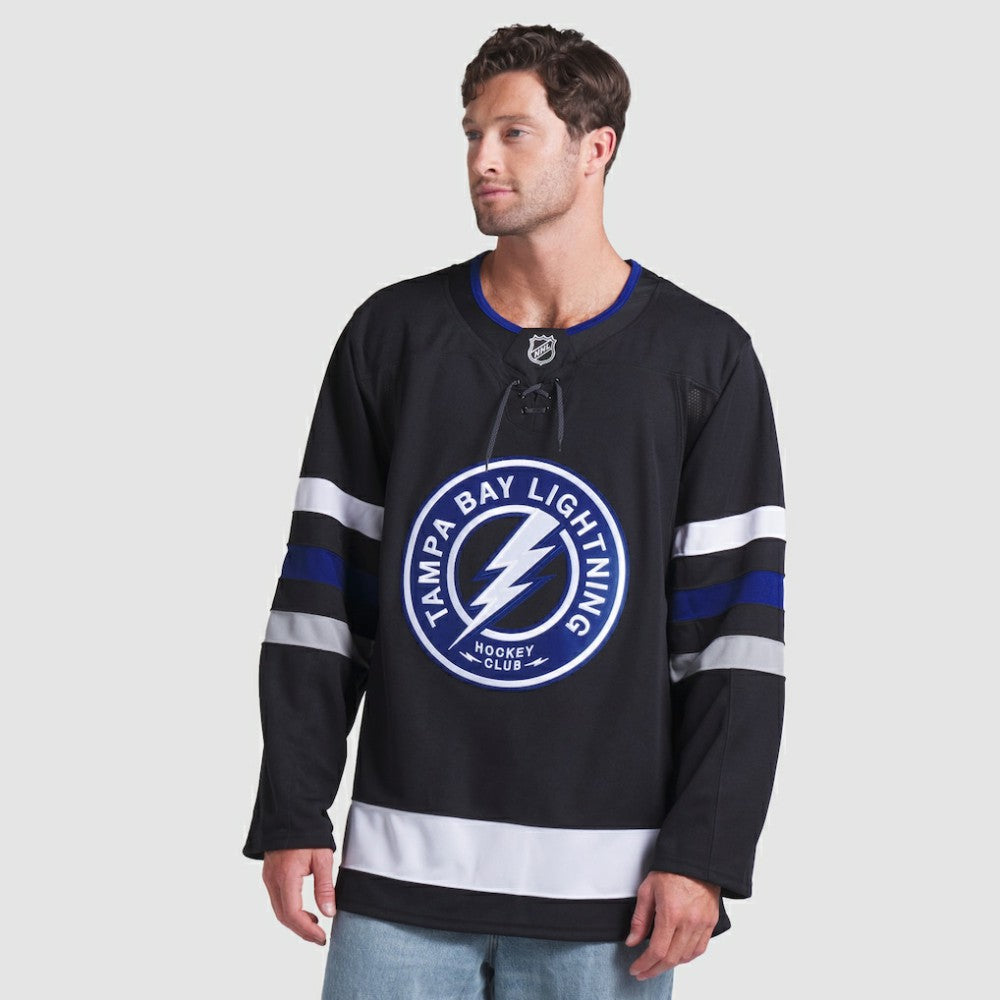 Tampa Bay Lightning Fanatics Alternate Premium Jersey On Sale