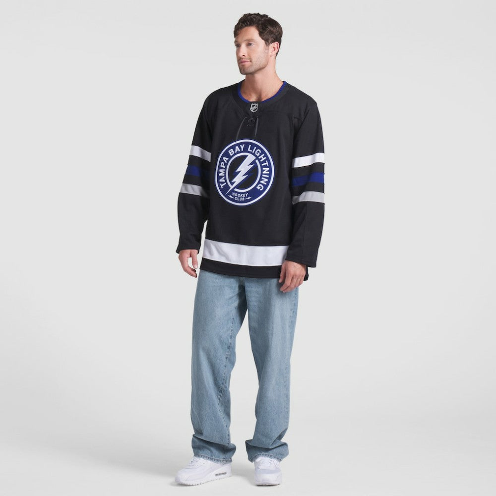 Tampa Bay Lightning Fanatics Alternate Premium Jersey On Sale