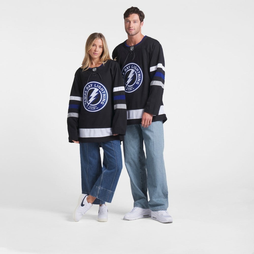 Tampa Bay Lightning Fanatics Alternate Premium Jersey On Sale