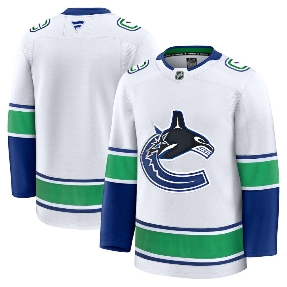 Vancouver Canucks Fanatics Away Premium Jersey Outlet