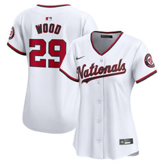 James Wood Washington Nationals Nike Women's Home Limited Player Jersey | MLB Outlet