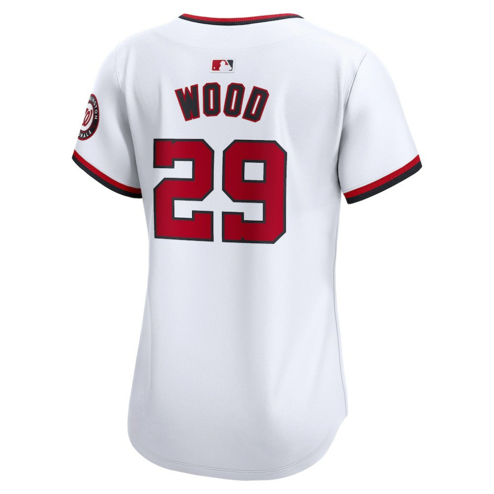 James Wood Washington Nationals Nike Women's Home Limited Player Jersey | MLB Outlet