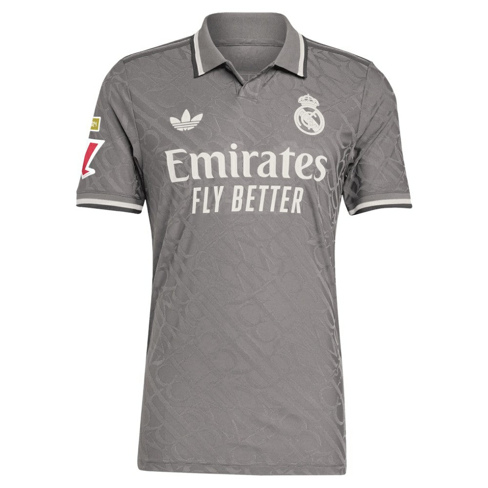 Jude Bellingham Real Madrid Originals 2024/25 Third Player Jersey Charcoal - Adidas