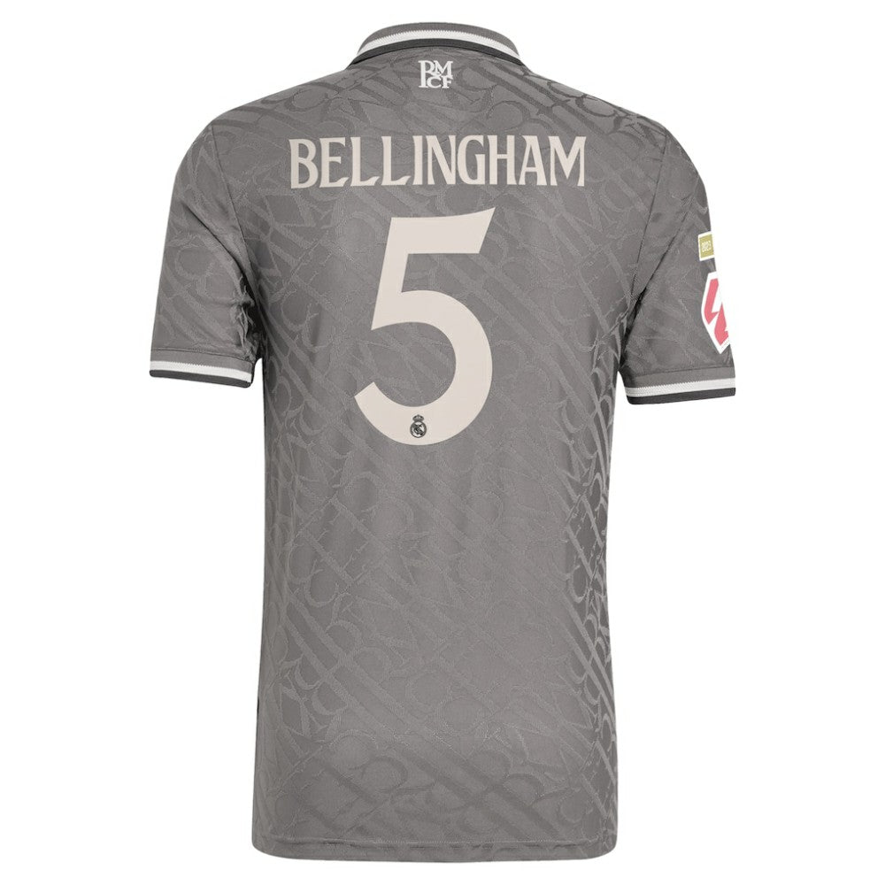 Jude Bellingham Real Madrid Originals 2024/25 Third Player Jersey Charcoal - Adidas