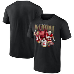 San Francisco 49ers Fanatics Christian McCaffrey  Notorious Player Graphic T-Shirt