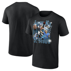 Detroit Lions Fanatics Amon-Ra St. Brown  Notorious Player Graphic T-Shirt