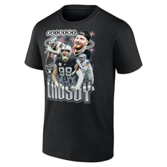 Las Vegas Raiders Fanatics Maxx Crosby  Notorious Player Graphic T-Shirt