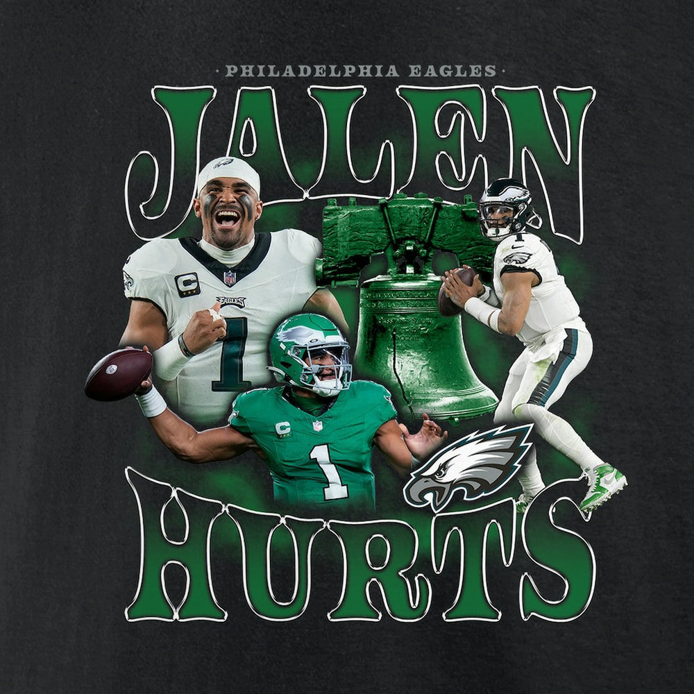 Philadelphia Eagles Fanatics Jalen Hurts  Notorious Player Graphic T-Shirt