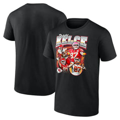 Kansas City Chiefs Fanatics Travis Kelce  Notorious Player Graphic T-Shirt