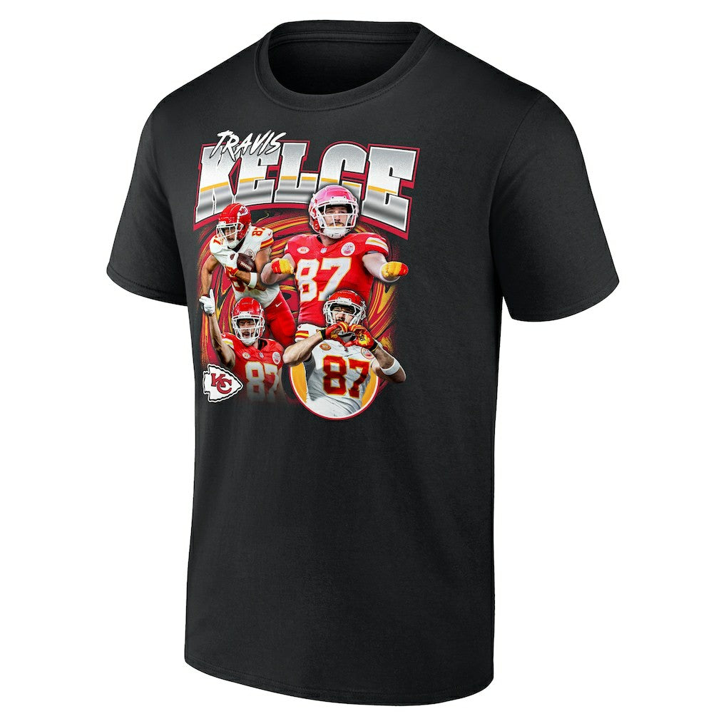 Kansas City Chiefs Fanatics Travis Kelce  Notorious Player Graphic T-Shirt