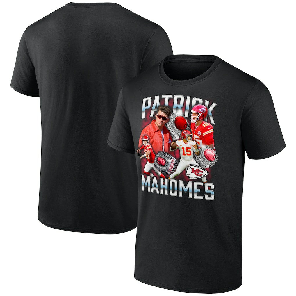 Kansas City Chiefs Fanatics Patrick Mahomes  Notorious Player Graphic T-Shirt