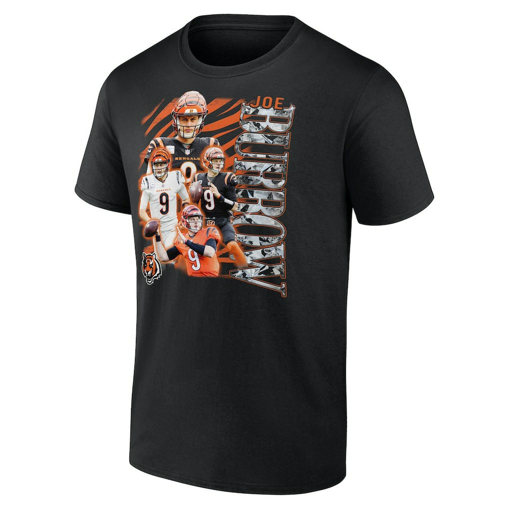 Cincinnati Bengals Fanatics Joe Burrow  Notorious Player Graphic T-Shirt