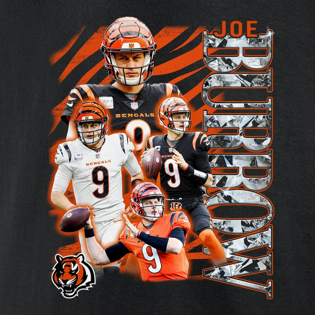 Cincinnati Bengals Fanatics Joe Burrow  Notorious Player Graphic T-Shirt