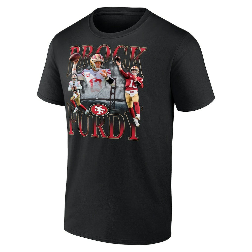 San Francisco 49ers Fanatics Brock Purdy  Notorious Player Graphic T-Shirt