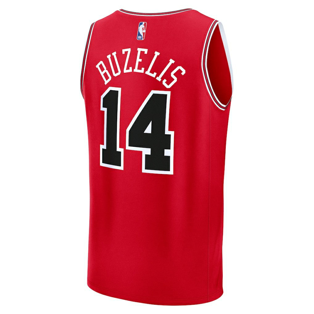 Matas Buzelis Chicago Bulls Youth Fast Break Replica Player Jersey sale Outlet