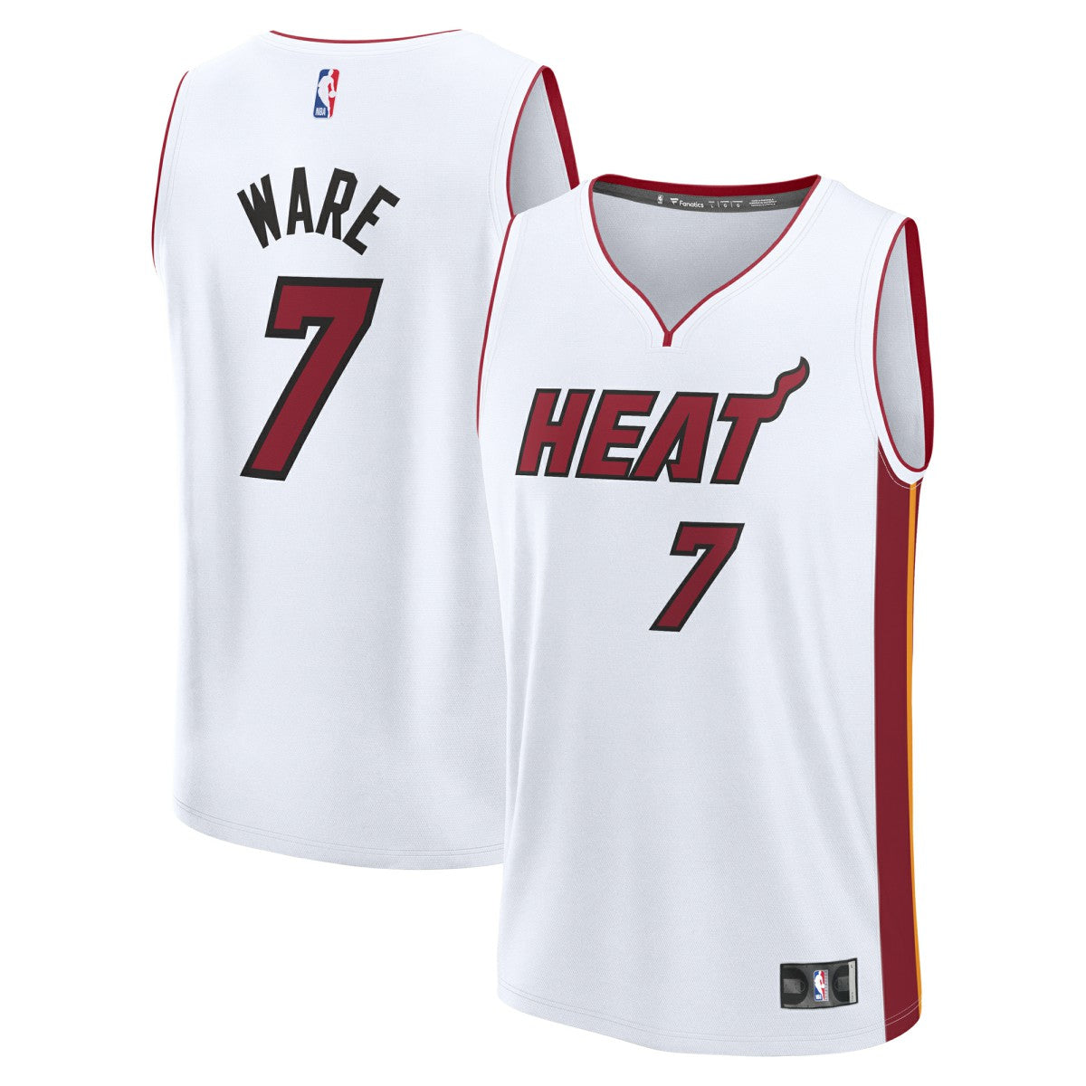 Kel'el Ware Miami Heat Youth Fast Break Replica Player Jersey Online