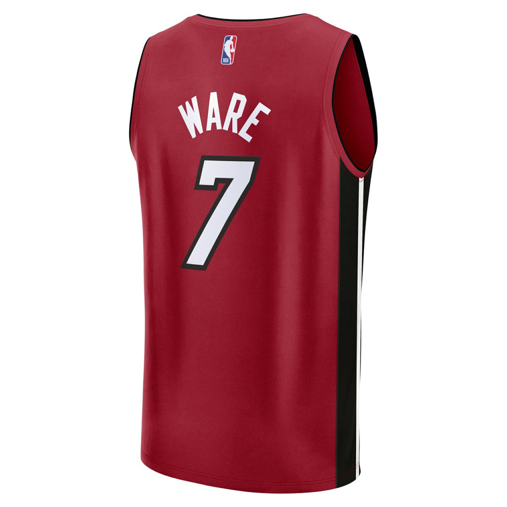 Kel'el Ware Miami Heat Youth Fast Break Player Jersey Online