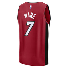 Kel'el Ware Miami Heat Youth Fast Break Player Jersey Online