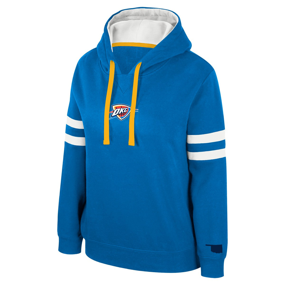 Oklahoma City Thunder Stadium Essentials Women's Road Game Pullover Hoodie New