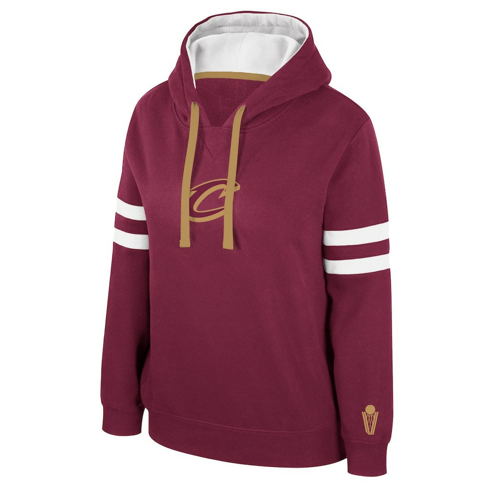 Cleveland Cavaliers Stadium Essentials Women's Road Game Pullover Hoodie sale New