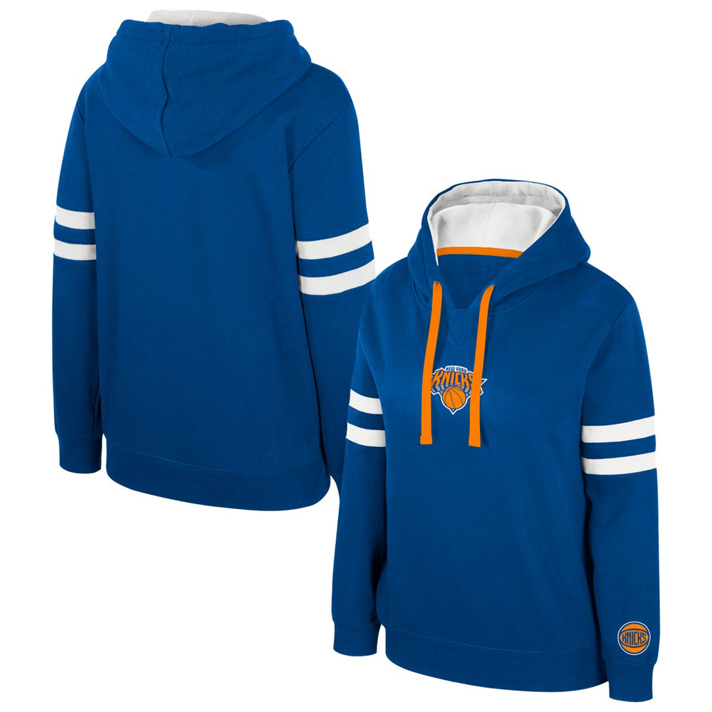New York Knicks Stadium Essentials Women's Road Game Pullover Hoodie New