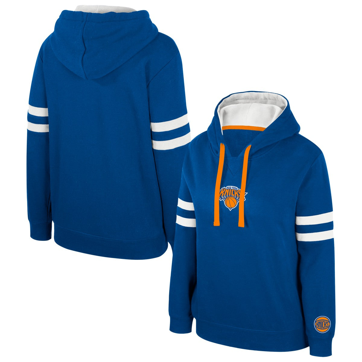 New York Knicks Stadium Essentials Women's Road Game Pullover Hoodie New