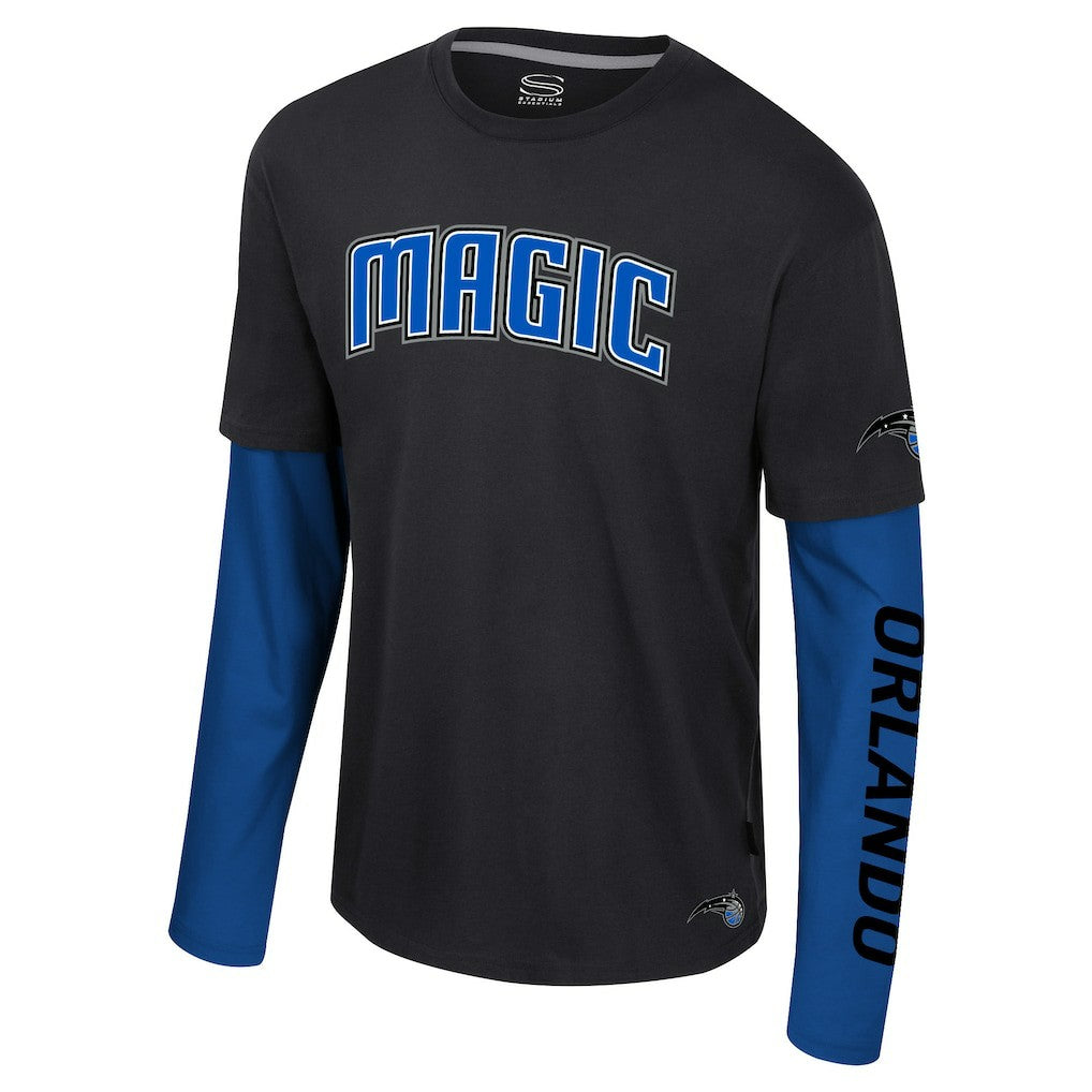 Orlando Magic Stadium Essentials Unisex Spectator 2fer Long Sleeve T-Shirt For Sale