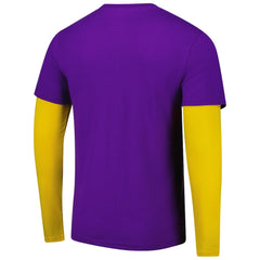 Los Angeles Lakers Stadium Essentials Unisex Spectator 2fer Long Sleeve T-Shirt Online