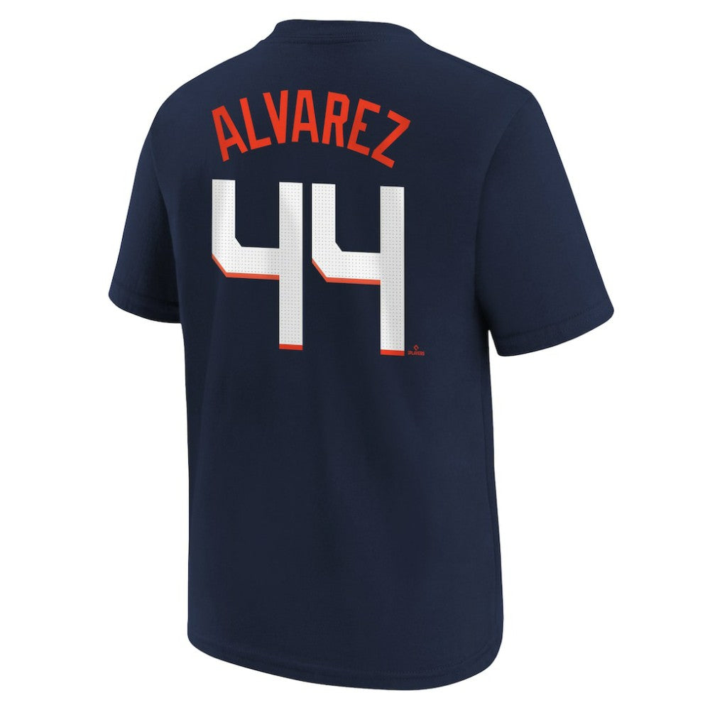 Yordan Alvarez Houston Astros Nike Youth Fuse City Connect Name & Number T-Shirt | MLB US