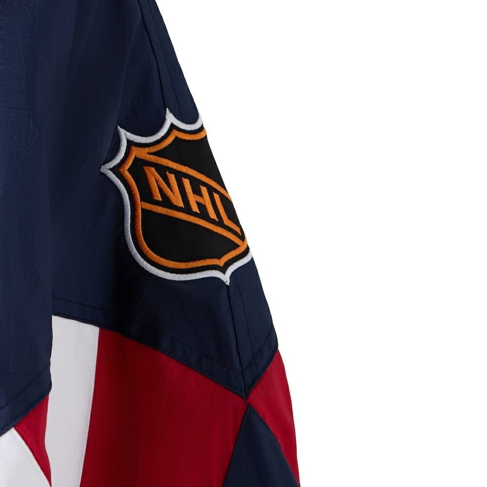Winnipeg Jets OVO x Starter Half-Zip Hooded Jacket On Sale