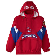 Montreal Canadiens OVO x Starter Half-Zip Hooded Jacket Sale