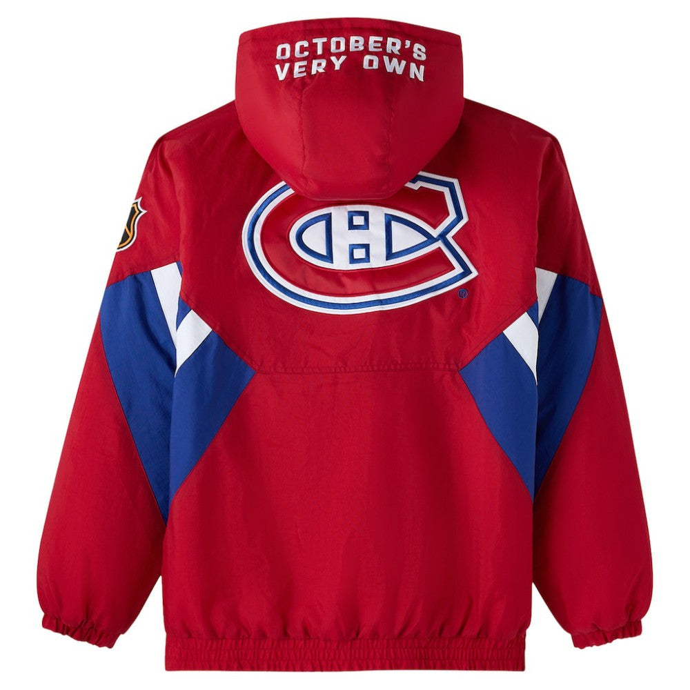 Montreal Canadiens OVO x Starter Half-Zip Hooded Jacket Sale