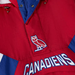 Montreal Canadiens OVO x Starter Half-Zip Hooded Jacket Sale