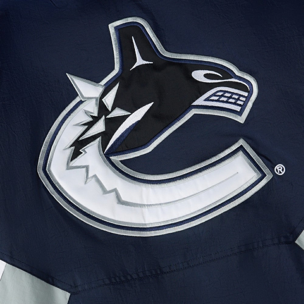 Vancouver Canucks OVO x Starter Half-Zip Hooded Jacket Discount